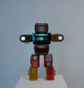 An artwork by Nam June Paik in the famous Tate Modern in London