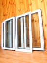 Installation of plastic windows
