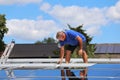 Installation of semitransparent solar modules