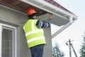 Installation of soffits