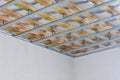 Installation of suspended ceiling Royalty Free Stock Photo
