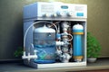 installation system cleaning Water kitchaen sink system purification water osmosis Reverse