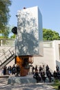 Installation view of the Austrian pavillon, work by Erwin Wurm