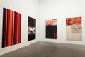 Installation view of work by Teresa Lanceta,