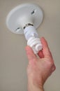 Installing Compact Fluorescent Light (CFL)