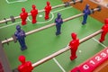 Installing figurine lines at soccer game table