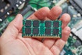 Memory modules for laptops Royalty Free Stock Photo