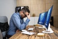 Installing Software Update Progress. Computer Loading Patch Royalty Free Stock Photo