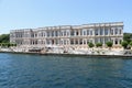 instanbul palace view from the bosphorus Royalty Free Stock Photo