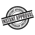 Instant Approval rubber stamp