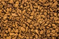 Instant coffee macro background texture Royalty Free Stock Photo