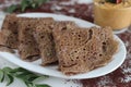 Instant Finger Millet Dosa, made with finger millet flour, curd and spices. Served with coconut chilly condiment