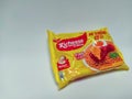 instant fried noodle product with cheese flavor from the Richeese brand