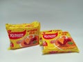 instant fried noodle product with cheese flavor from the Richeese brand