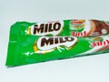 3in1 Instant Milo packaging isolated on white background