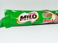 3in1 Instant Milo packaging isolated on white background