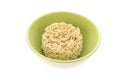 Instant noodles isolated