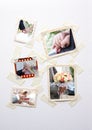 Instant photo frames set