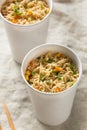 Instant Ramen Noodles in a Cup