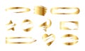 Instant scratch lottery ticket shapes set with scrape texture template marks vector illustration.