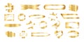 Instant scratch lottery ticket shapes set with scrape texture template marks vector illustration.