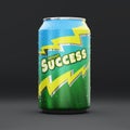 Instant Success energy drink can