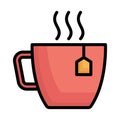 Instant tea, take a break Vector icon which can easily modify Royalty Free Stock Photo
