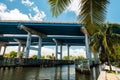 Insterstate highway overpass Miami Royalty Free Stock Photo