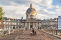 Institut de France and the Pont des Arts in Paris.