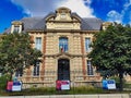 Paris, France 8th August 2023: Institut Pasteur facade