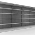 Instore display - shelf mockup