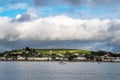 Instow village, seen from Appledore, North Devon. Royalty Free Stock Photo