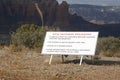 Instruction for departing pilots - Sedona, Arizona