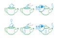 Instructions for making tea