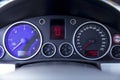 Instrument panel in the car Royalty Free Stock Photo