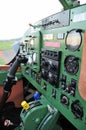 Instrument panel in small sport aircraft Royalty Free Stock Photo