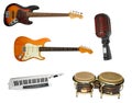 Instruments set Royalty Free Stock Photo