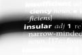 insular