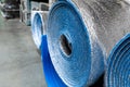 Insulation rolls - polyethylene foam covered with aluminum foil