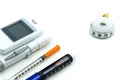 Insulin pen ,Diabetes equipment and glucose level blood test,Di