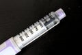 Insulin pen for diabetes management Royalty Free Stock Photo