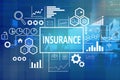 Insurance in Business Concept