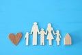 Insurance concept. family life, financial and health issues Royalty Free Stock Photo