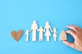 Insurance concept. family life, financial and health issues Royalty Free Stock Photo