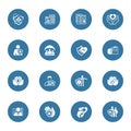 Insurance and Medical Services Icons Set