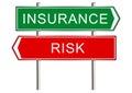 Insurance sign