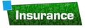 Insurance Business Texture Square Green Blue Horizontal Royalty Free Stock Photo