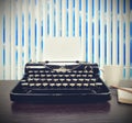 Intage typewriter Royalty Free Stock Photo