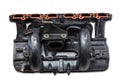 Intake manifold plastic housing with a system for adjusting the air flow to the engine. Repair and replacement of spare parts of