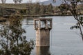 Intake Tower for Lower Otay Reservoir in Chula Vista, California Royalty Free Stock Photo